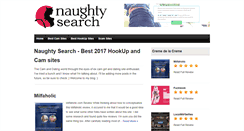Desktop Screenshot of naughty-search.com